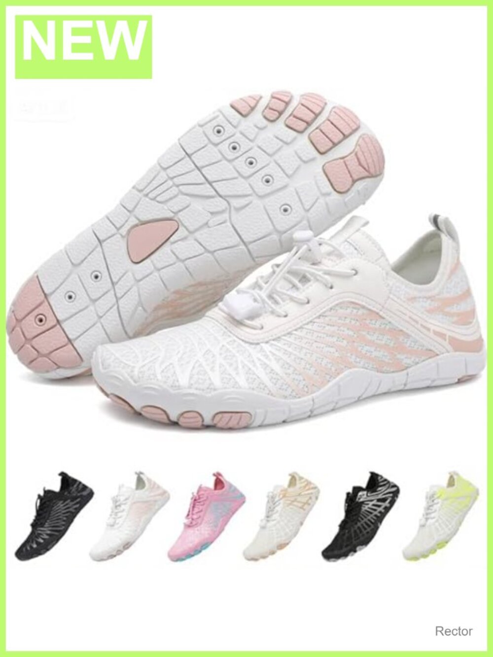 Barefoot Water Shoes Wide Toe Box Non-Slip Hiking Trail Running